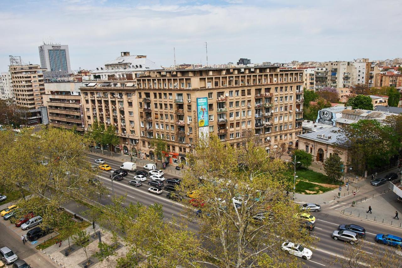 Metropole Apartments Royal Ateneum Bukarest Eksteriør billede